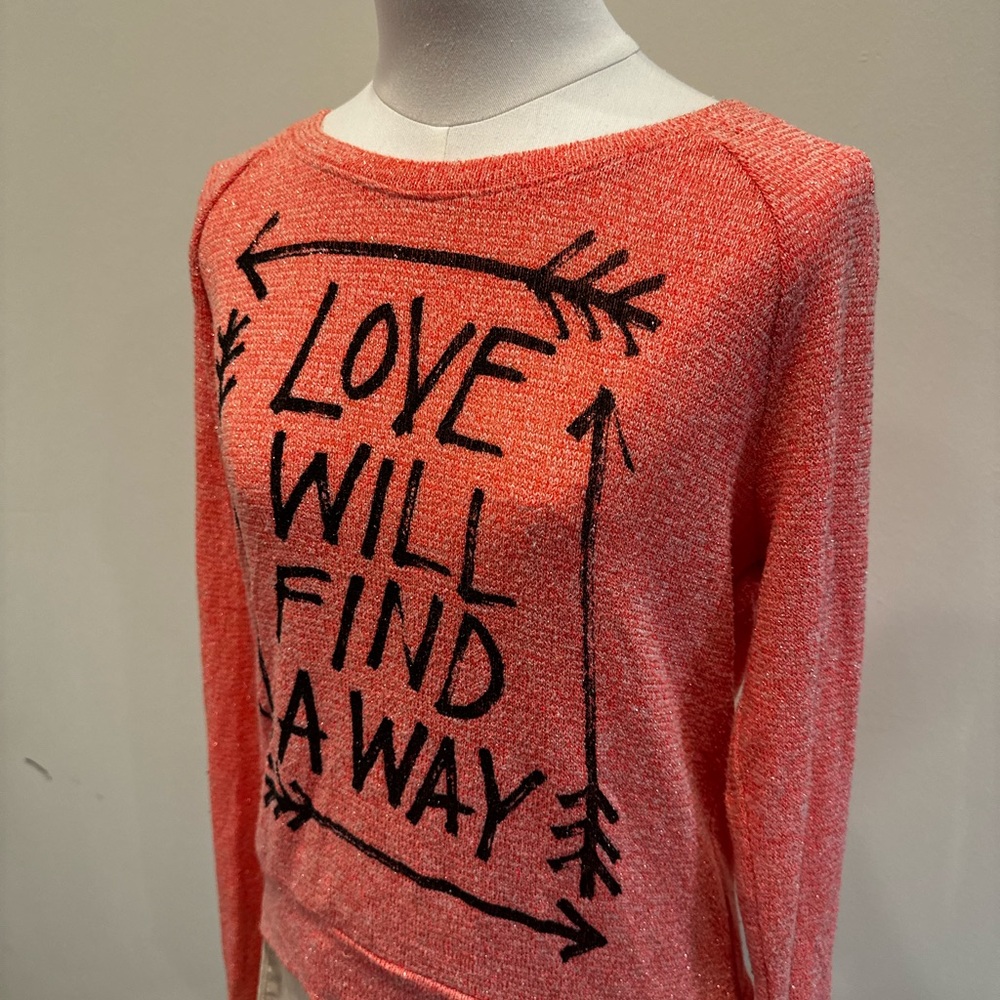 Stranded Coral Knit Top - Picture 2 of 4
